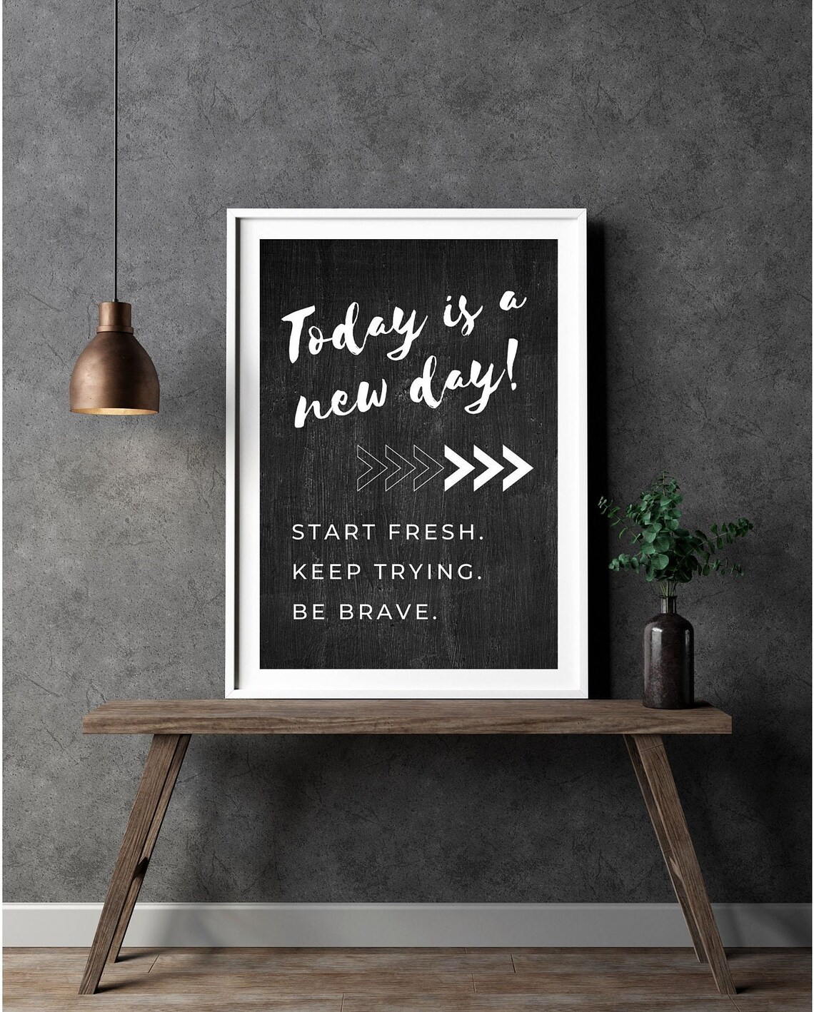 Today Is A New Day Motivation Classroom Poster - Image 5