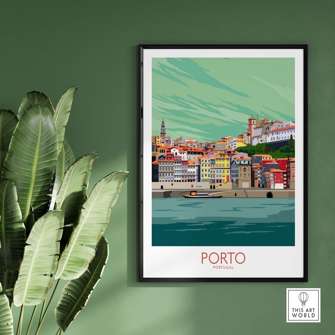 Porto Travel Poster, Portugal City Wall Art - Image 2