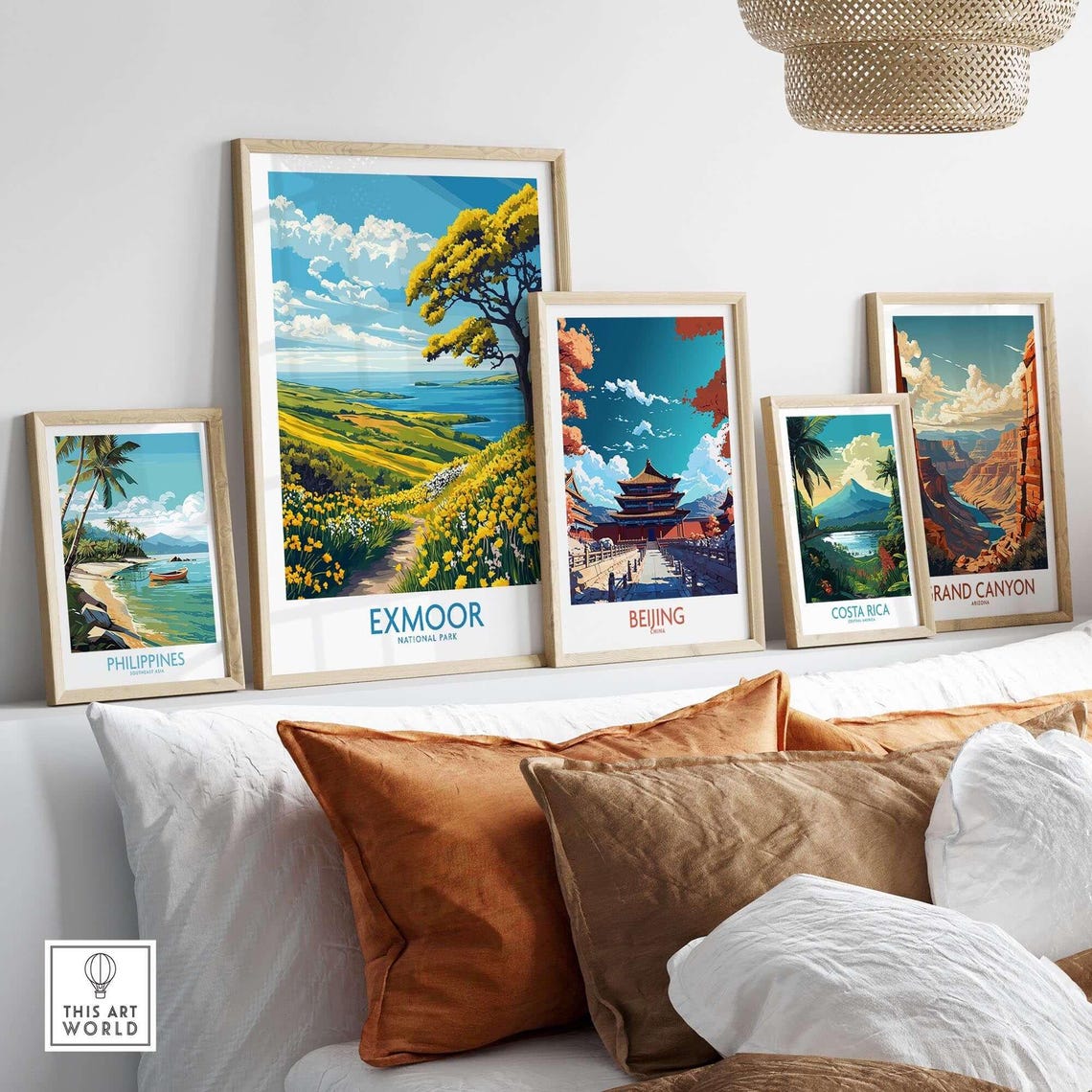 Exmoor National Park - Vintage Travel Poster - Image 3
