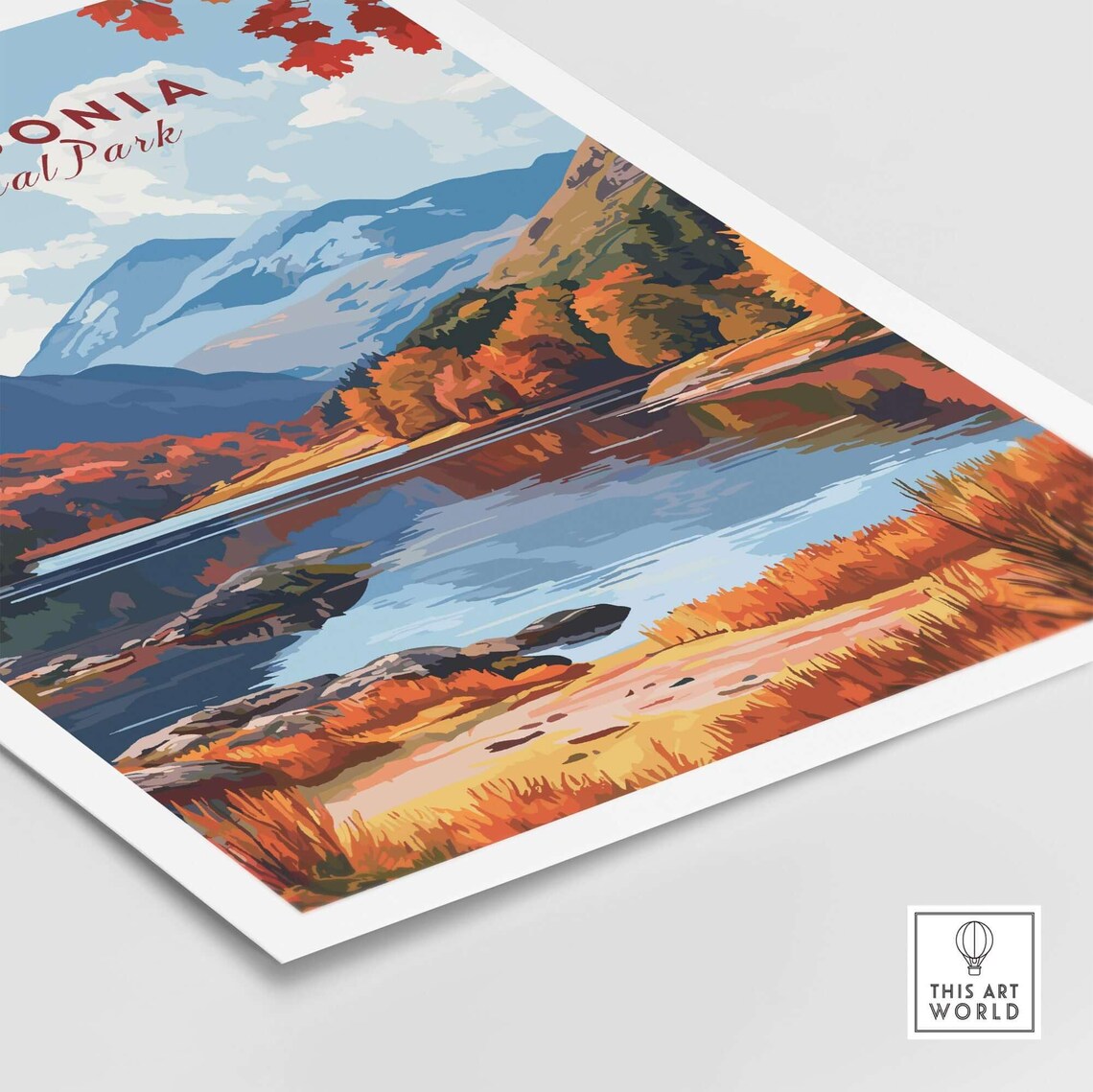 Snowdonia National Park Wales - Travel Poster - Image 5