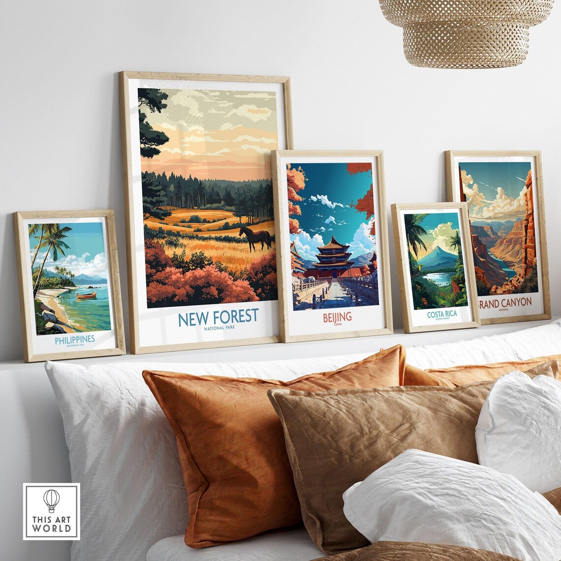 New Forest England National Park, Travel Poster - Image 3