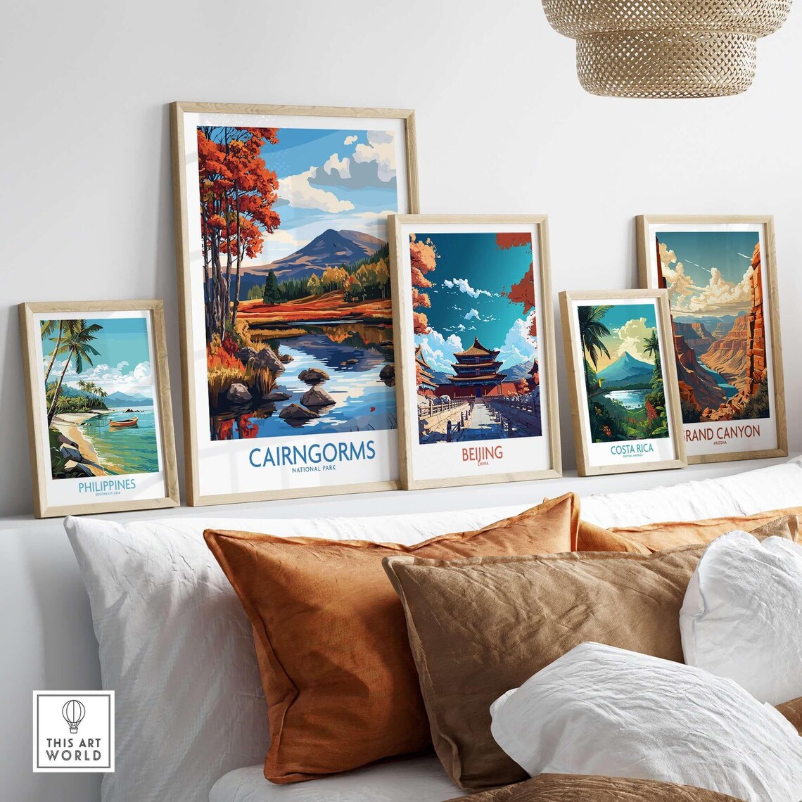 Cairngorms National Park Travel Poster, Scotland - Image 3