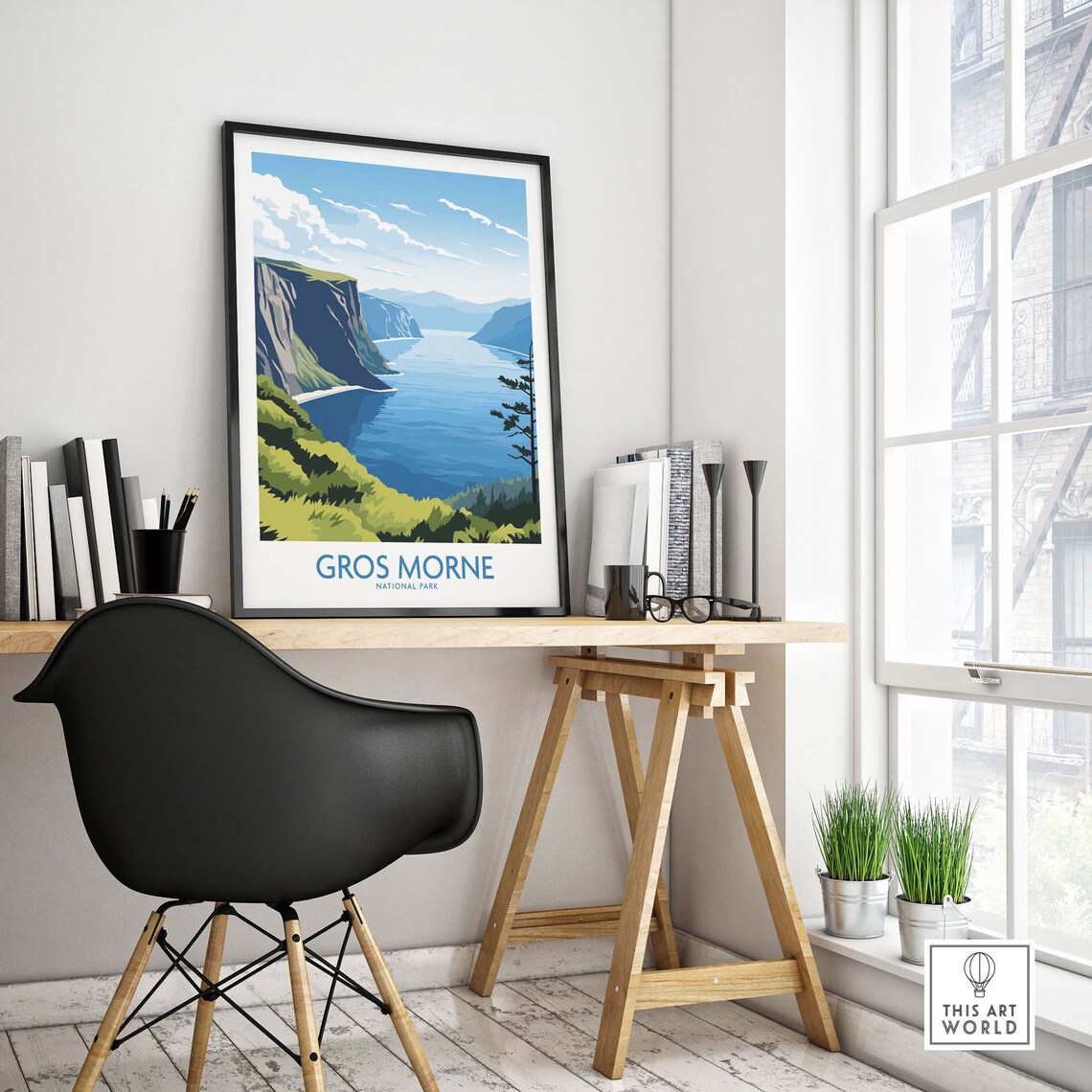 Gros Morne National Park Travel Poster Art Print - Image 4