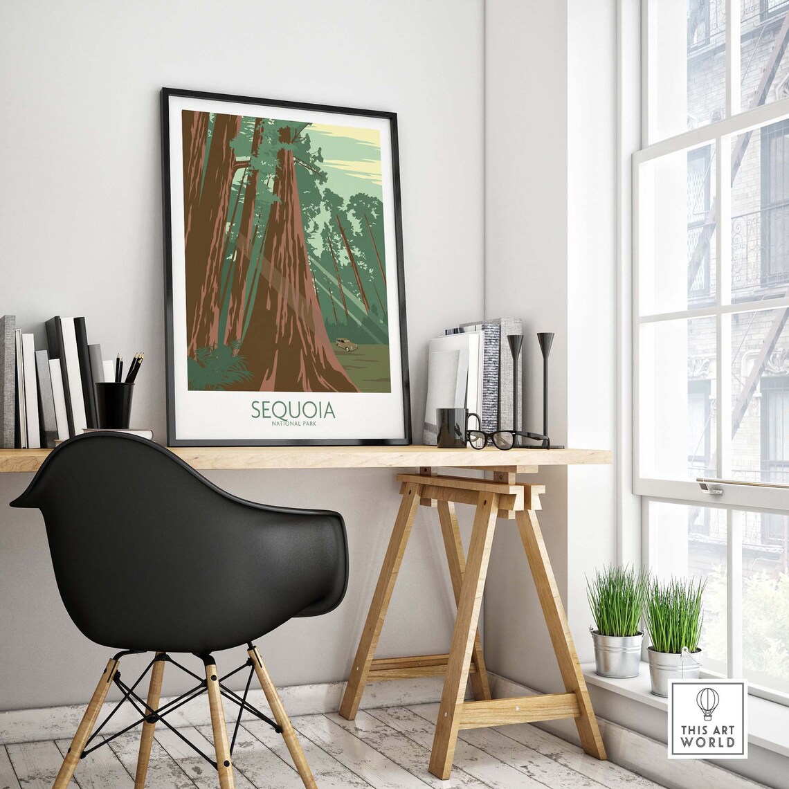 Sequoia National Park California Park Poster - Image 4