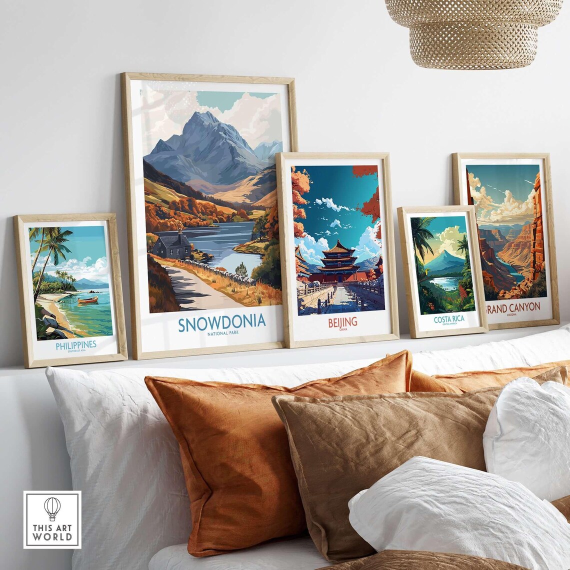 Snowdonia National Park, Wales Travel Poster - Image 3