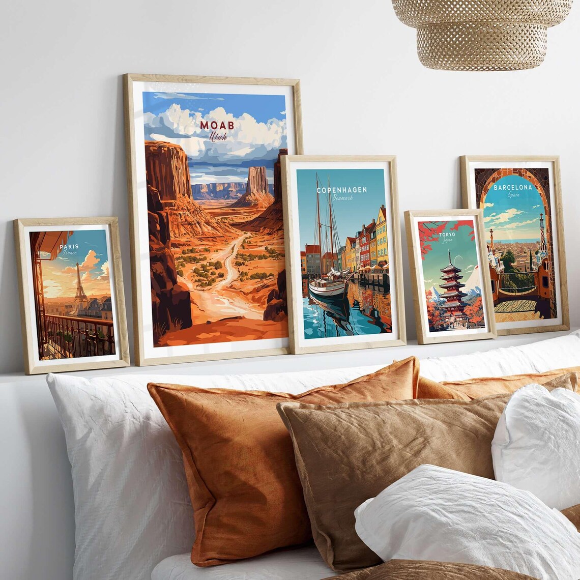 Moab, Utah Travel Poster Art Print for Home Decor - Image 2