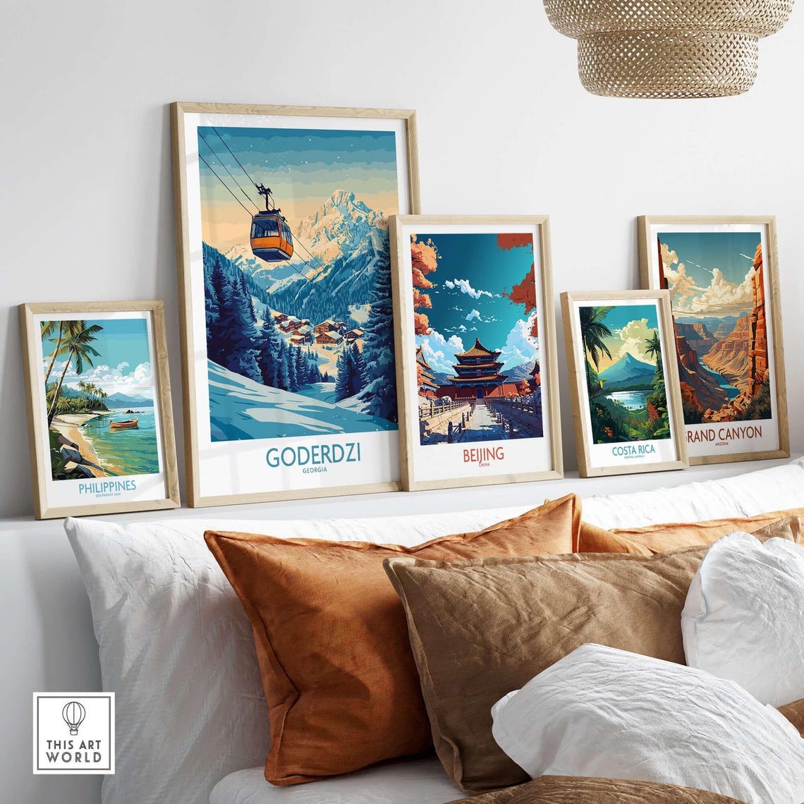 Goderdzi Ski Resort, Georgia Winter Sports Poster - Image 3