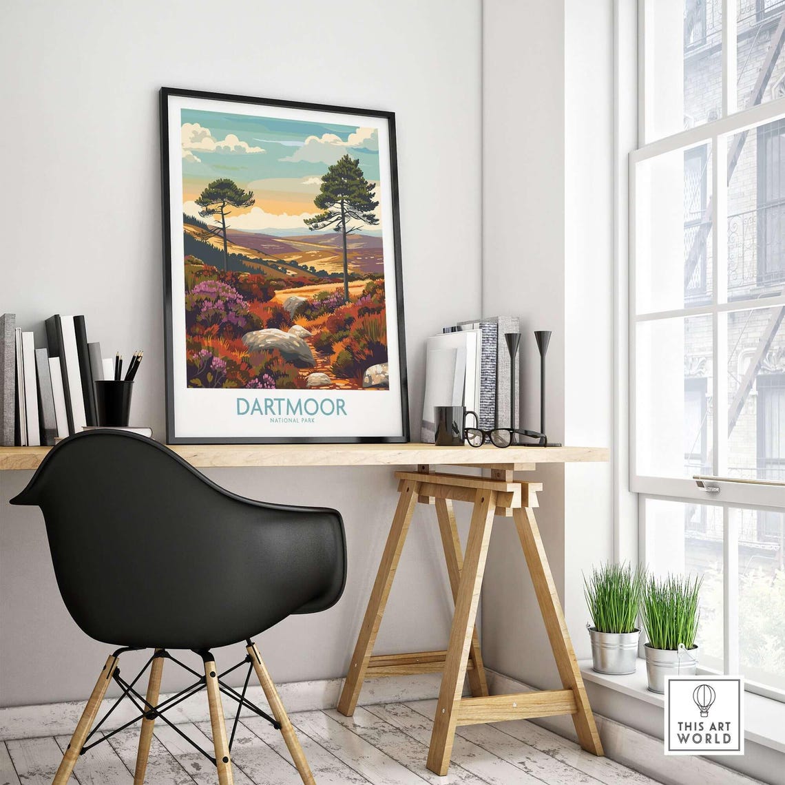 Dartmoor National Park Poster Print, Nature Decor - Image 4