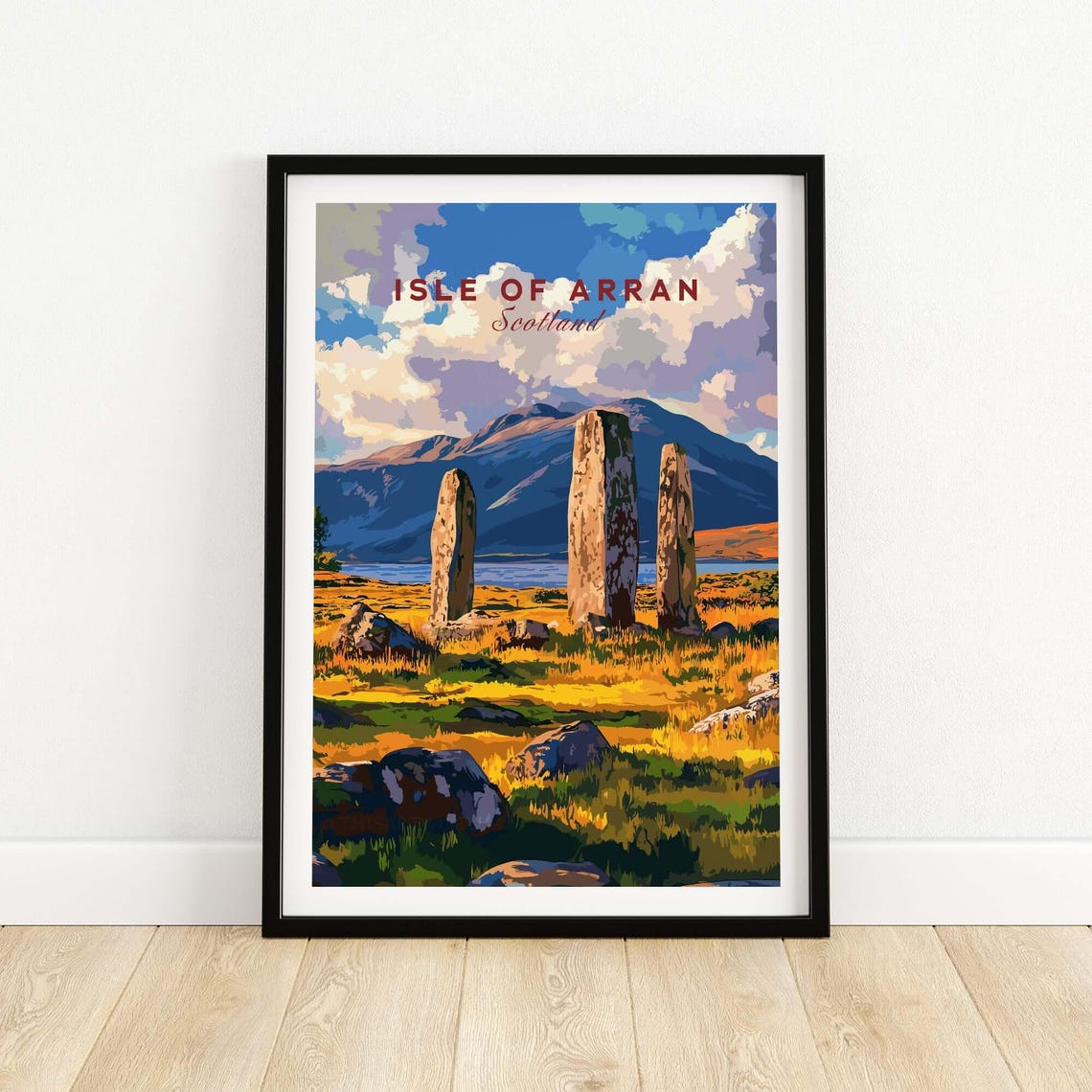 Isle of Arran - Vintage Travel Poster