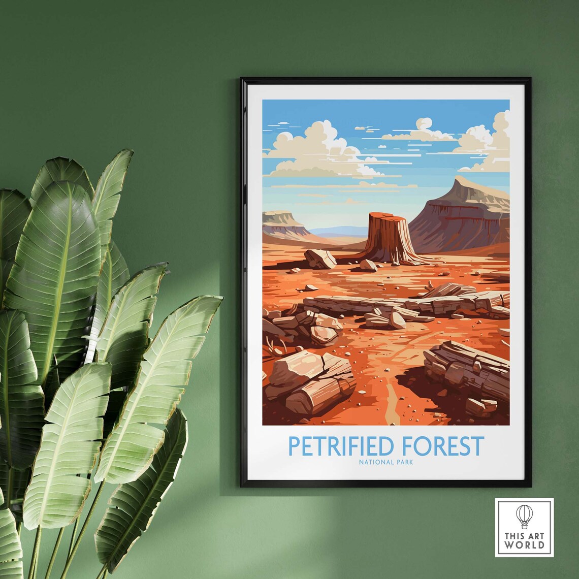 Petrified Forest National Park Travel Poster - Image 2