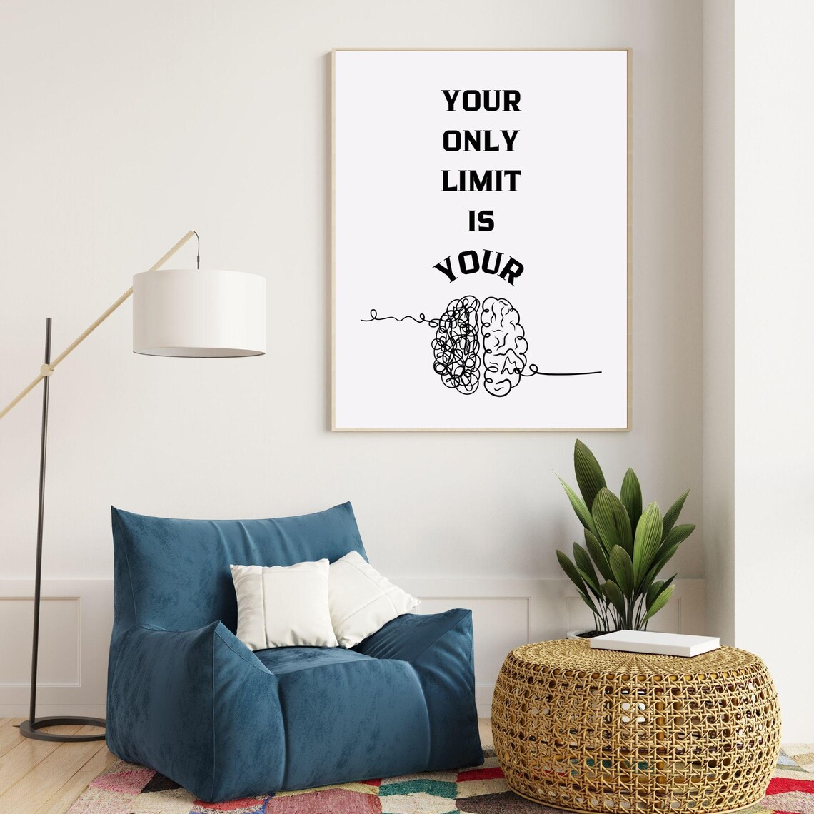Empower Your Space, Minimalist Motivational Art Print - Image 3