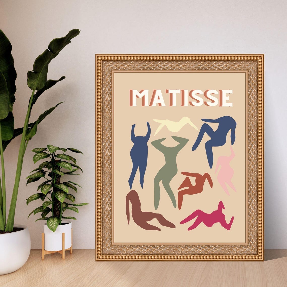 Matisse Dancers Colorful Abstract Figures Retro Modern Decor Poster - Image 3