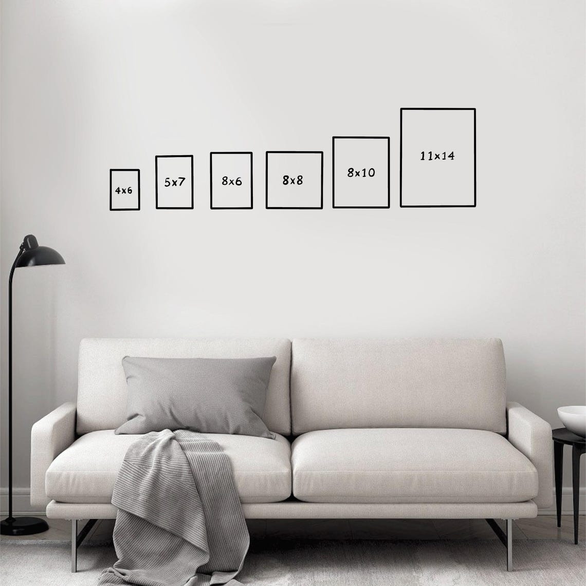 Snowy Red Brick House Watercolor with My Home Script Text Poster - Image 3