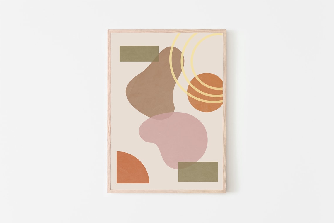 Pancit Modern Art, Filipino Stir Fry Art Print