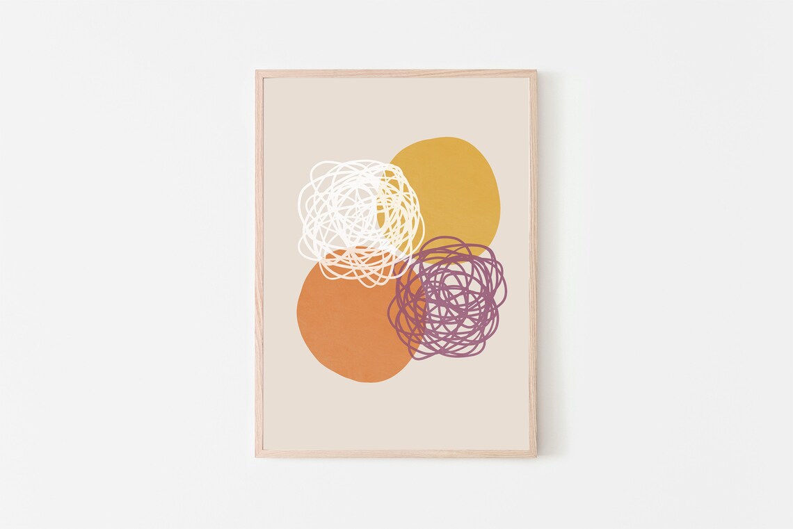 String Hopper Art, Modern Asian Food Art Print