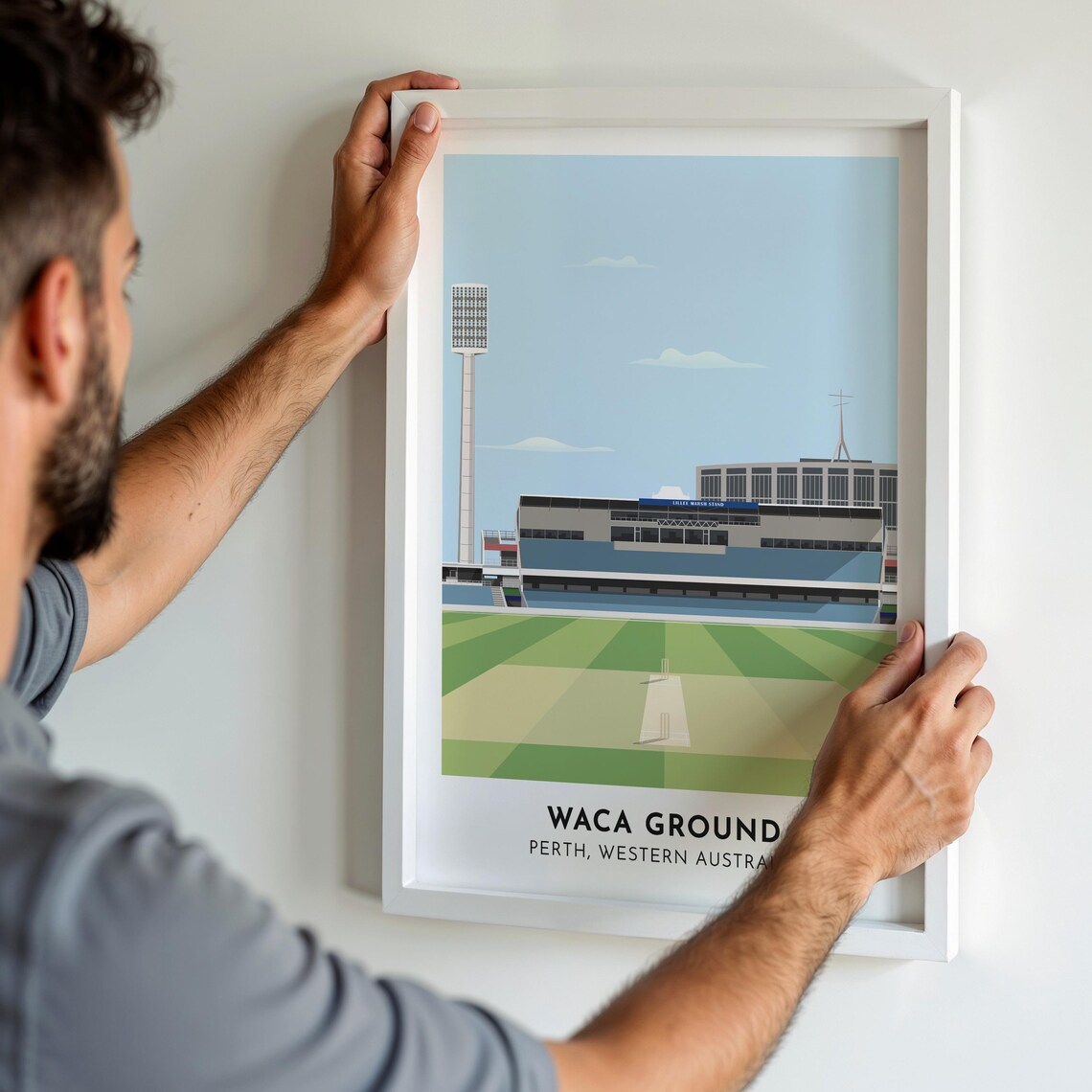 Western Australia Cricket Ground, Perth WACA Print