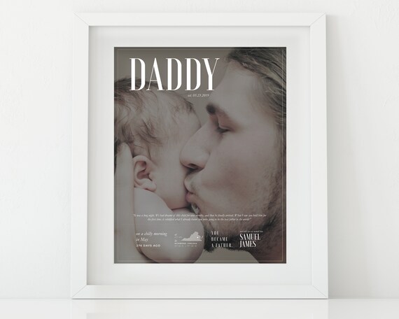 Father's Day Custom Photo Gift For Dad