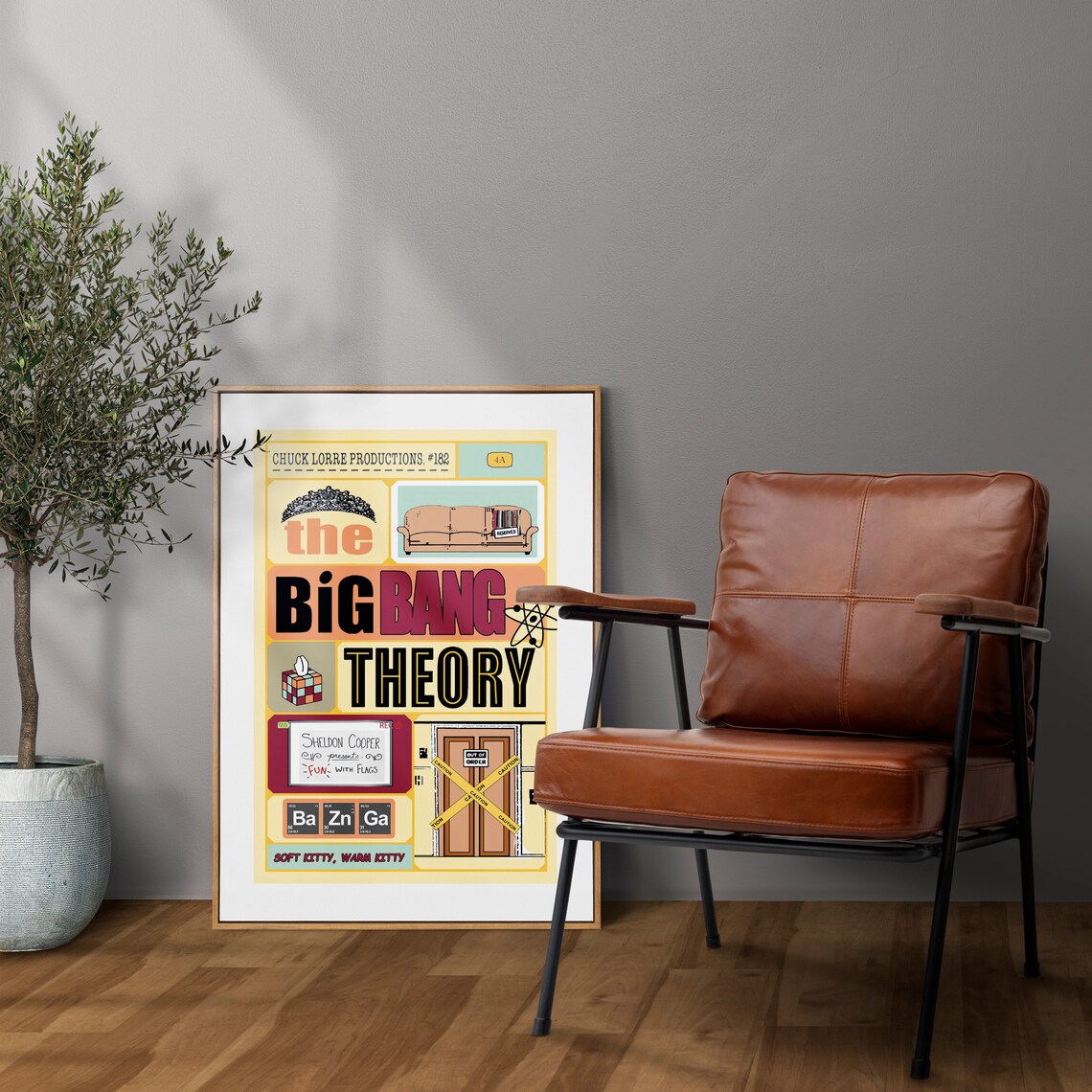 The Big Bang Theory Sitcom TV Series Poster - Image 3