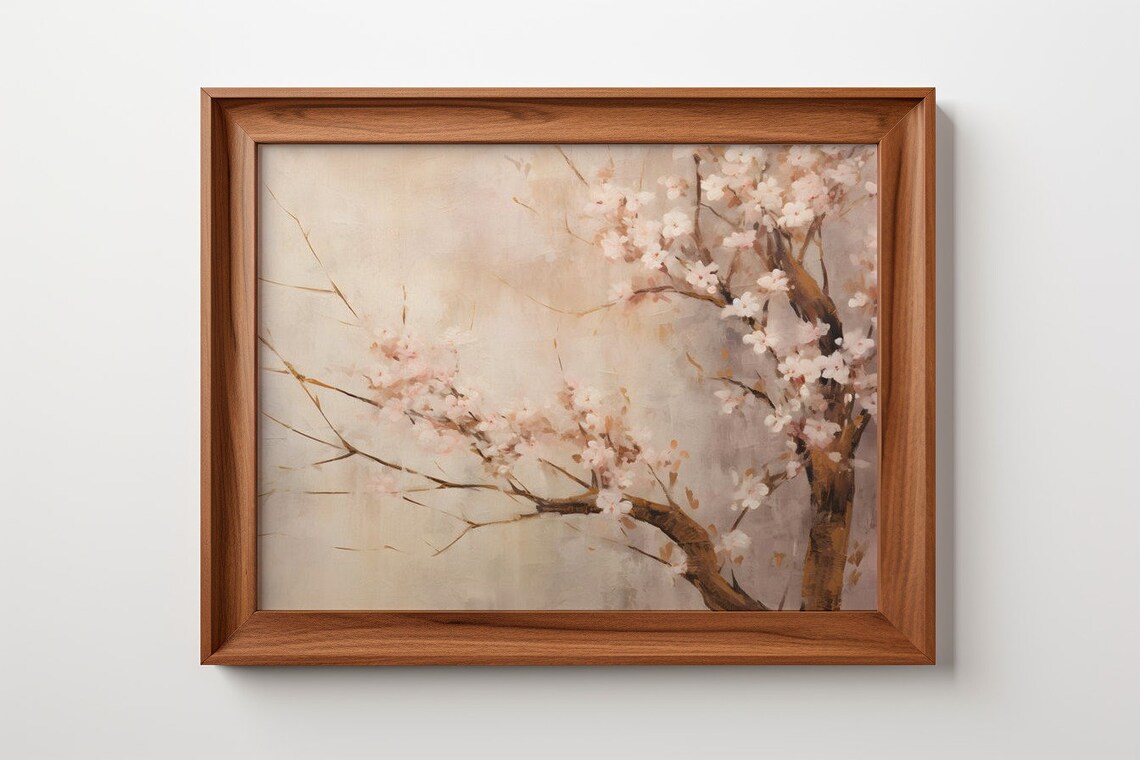 Whispers Of Spring Cherry Blossom Delicacy, Art Print