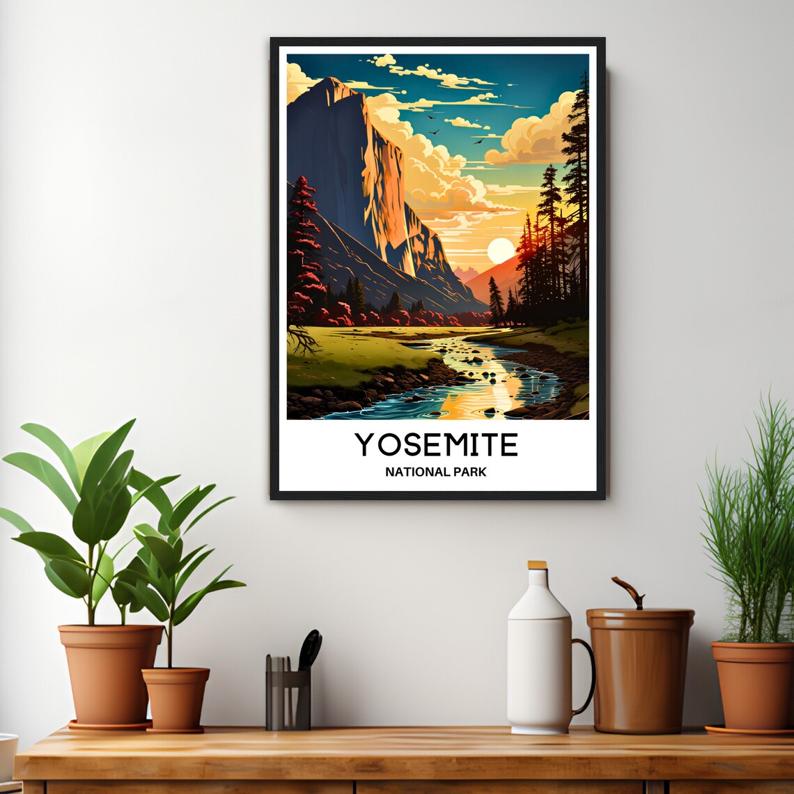 Yosemite National Park Travel Gift Poster - Image 3