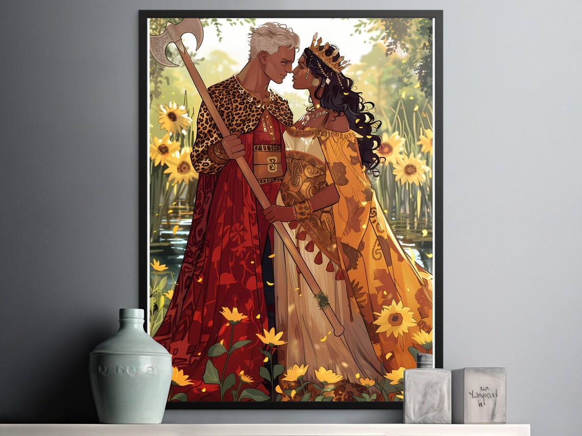 Orisha Art Print, Cuban Santeria Yoruba Spiritual Art - Image 2
