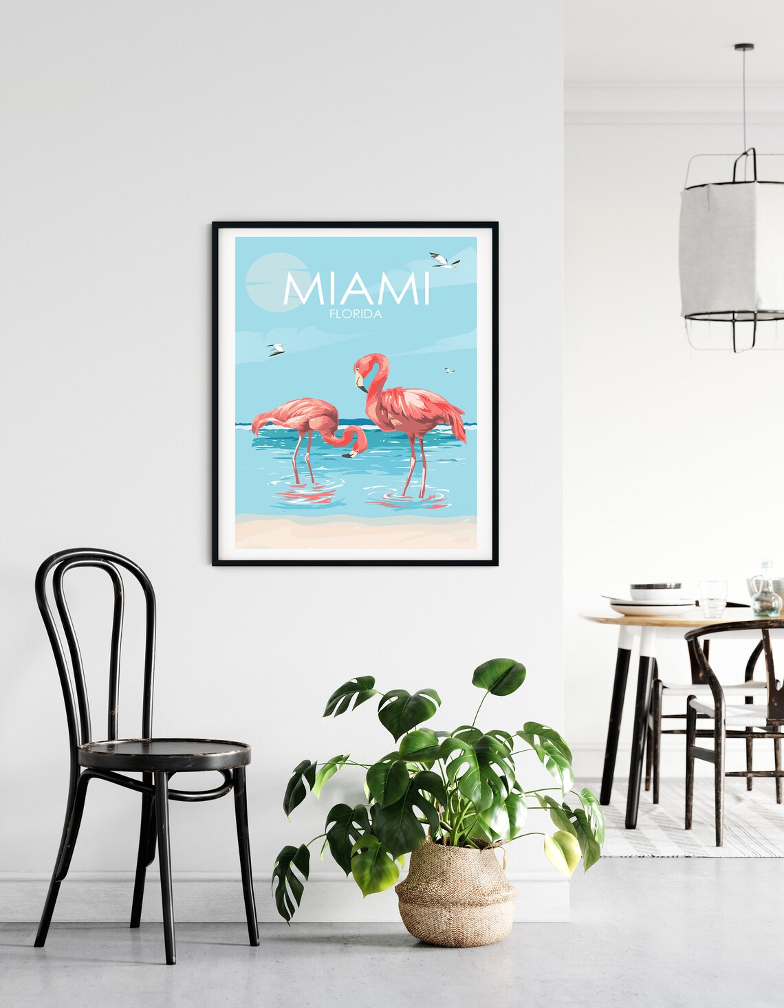 Miami Retro Travel Poster, Florida City Poster - Image 2