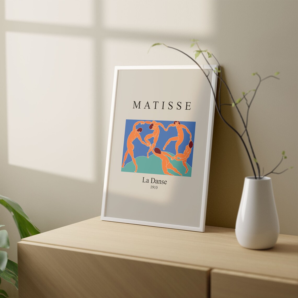 Henri Matisse Dance Print Midcentury Modern Wall Art Dance Exhibition Poster Abstract Minimalist Wall Decor - Image 5