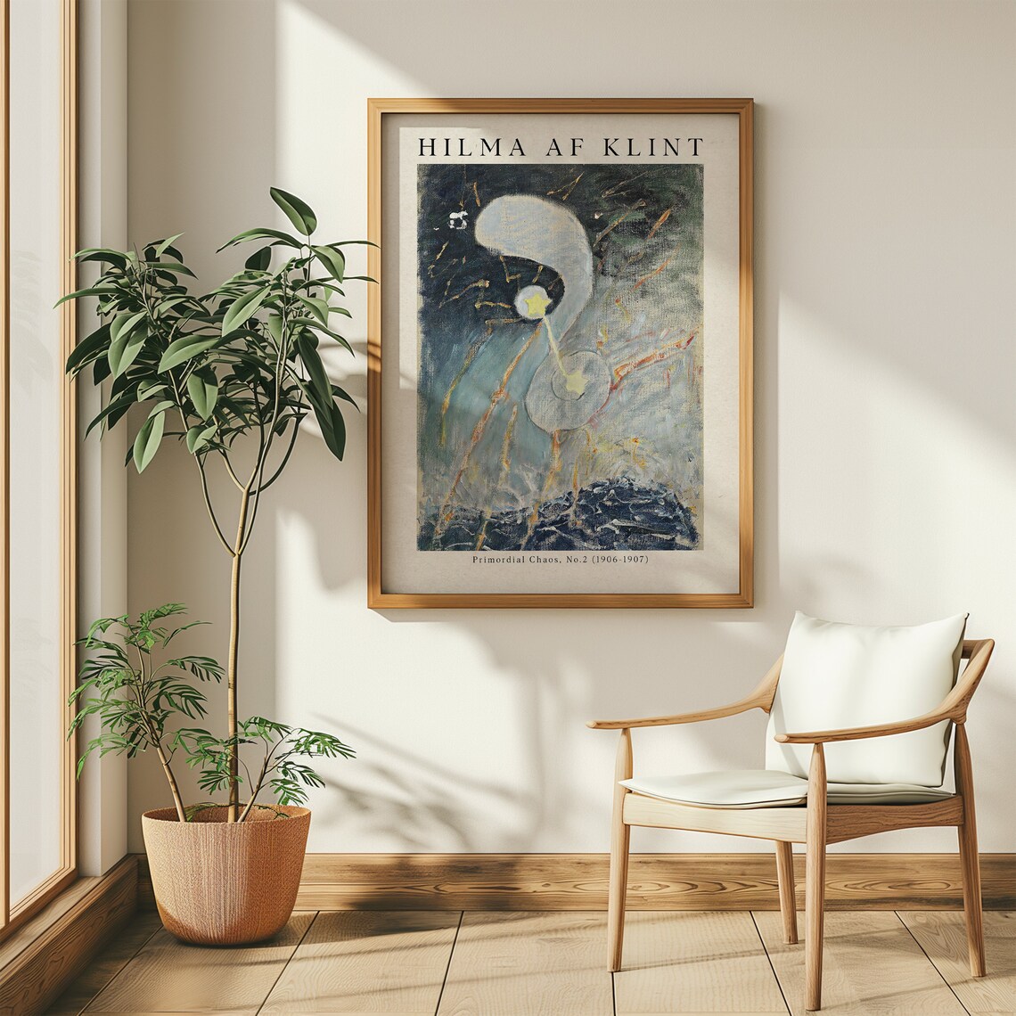 Hilma af Klint Primordial Chaos No 2 1906 Abstract Spiritual Poster - Image 2