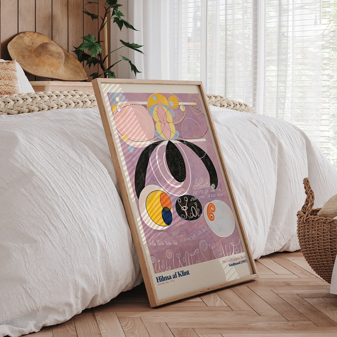 Hilma af Klint The Ten Largest No 6 Adulthood 1907 Mystical Poster - Image 5