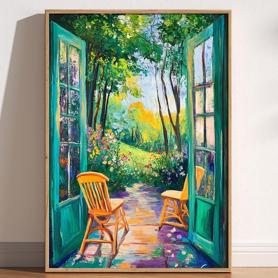 Henri Matisse Open Window, Fauvism Exhibition Print