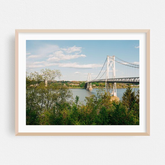 Highland New York Mid Hudson Bridge River Crossing Photo Poster