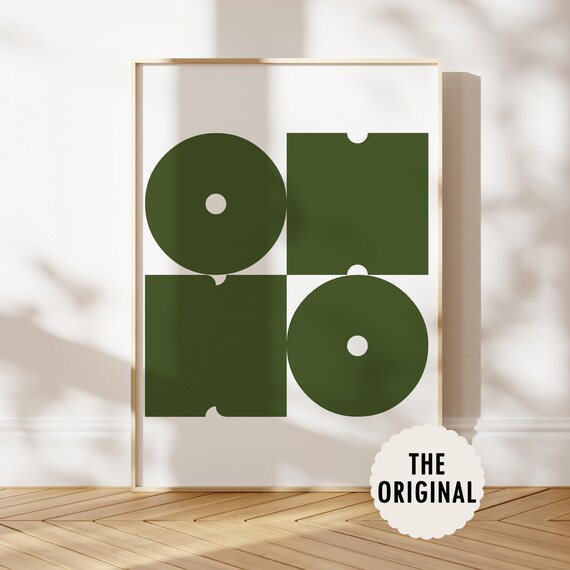Retro Oh No Typography Poster, Bold Minimalist Print