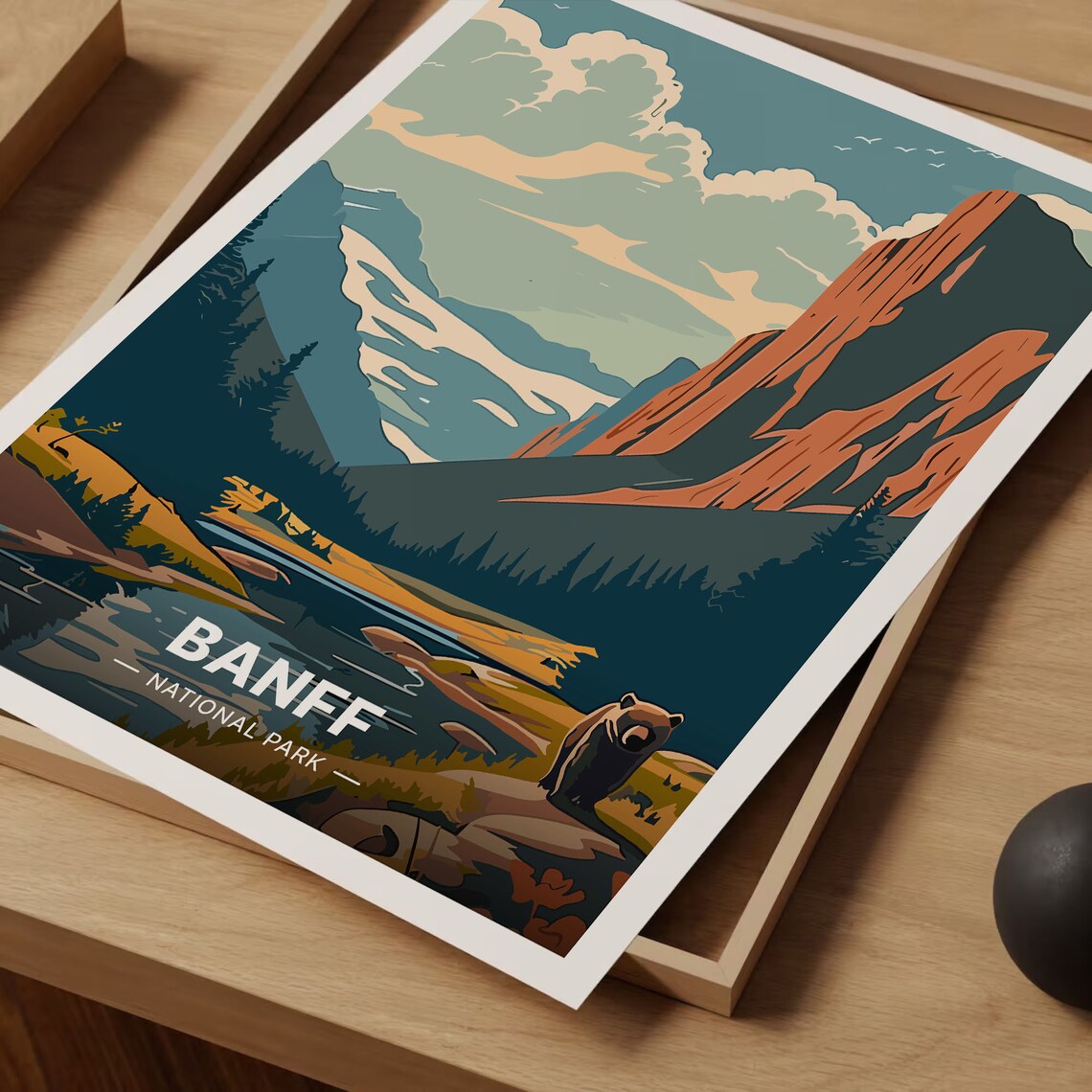 Banff National Park Adventure Wall Art Print - Image 3