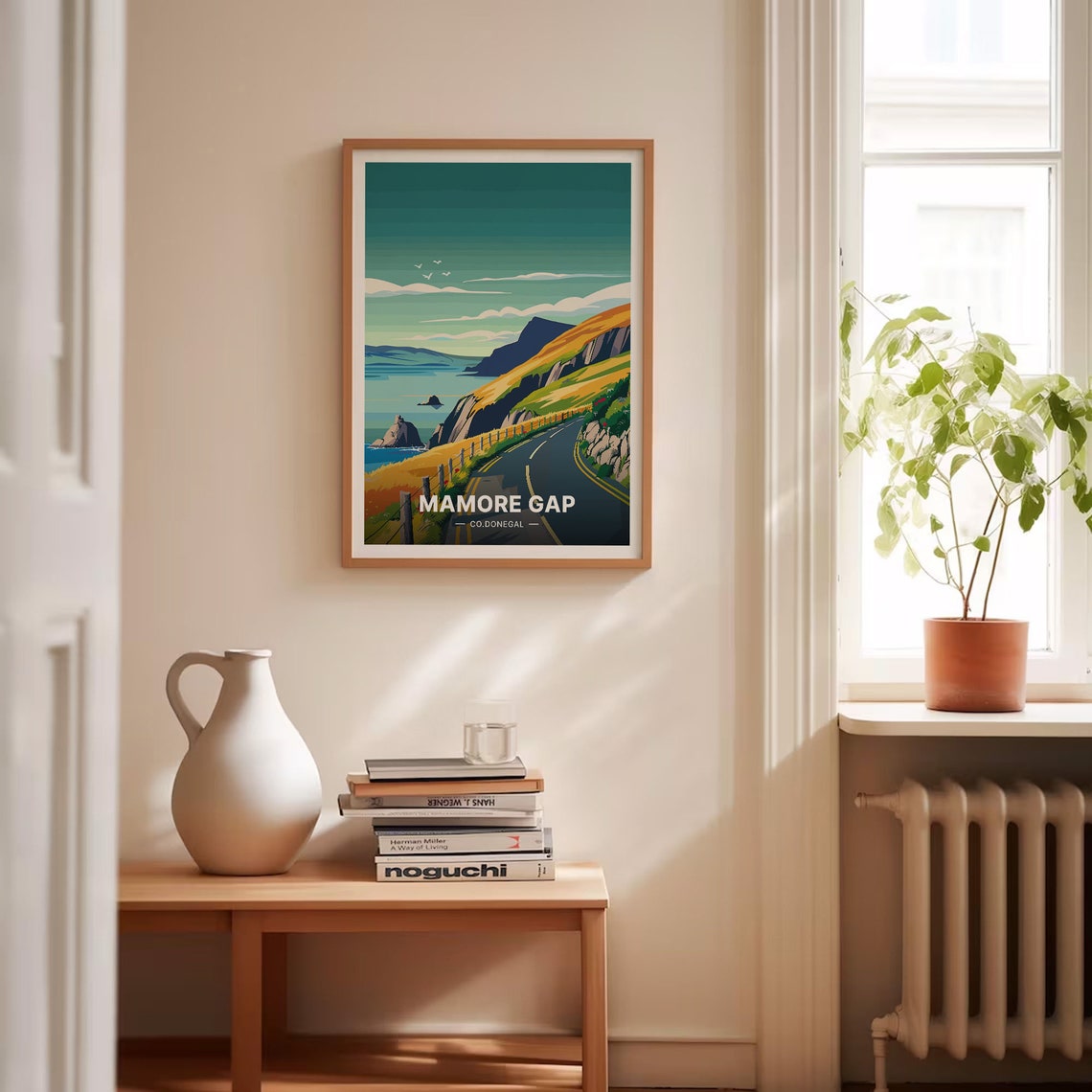 Mamore Gap County Donegal Coastal Mountain Road Travel Poster - Image 4