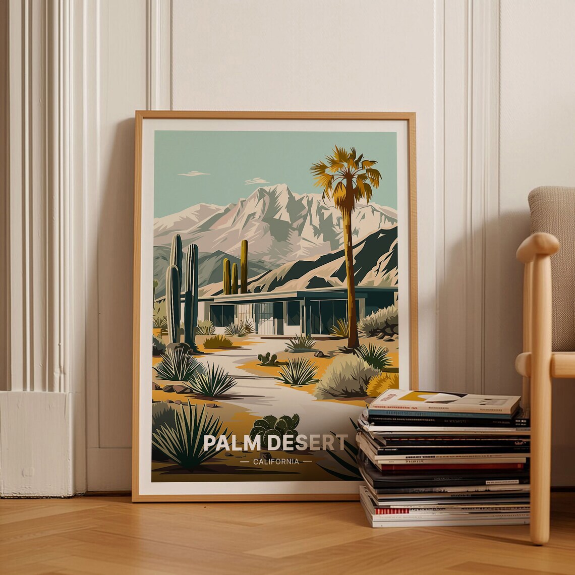 Palm Desert California Travel Poster, Adventure Decor