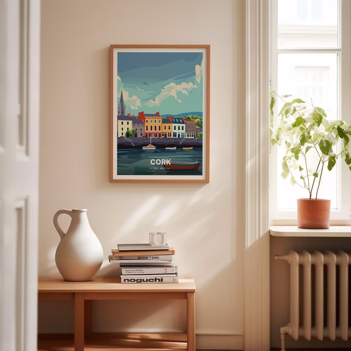 Cork Ireland Travel Poster, County Cork City Art Print - Image 4