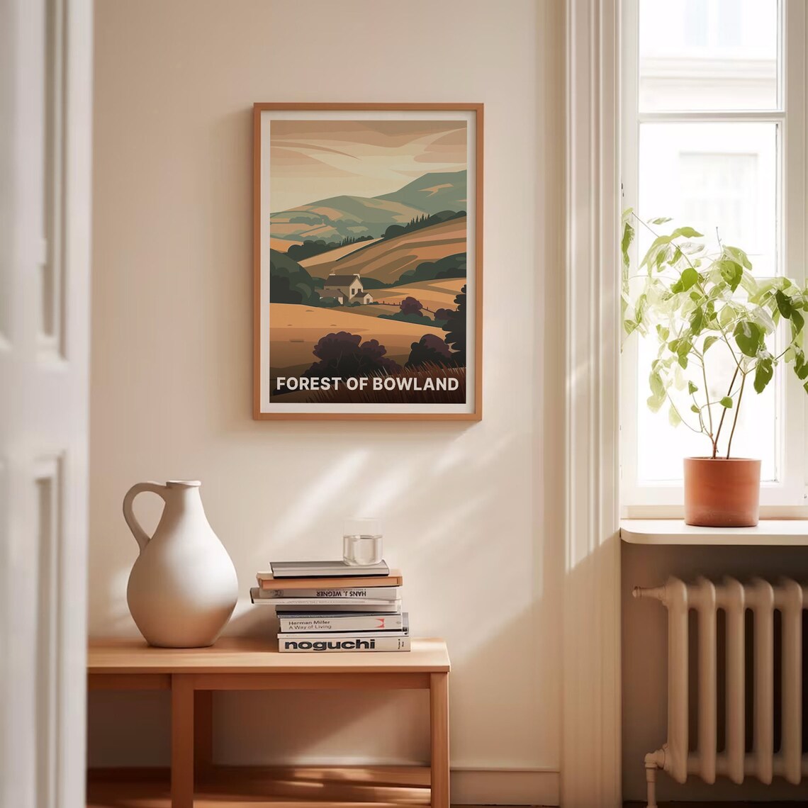 Forest Of Bowland Travel Poster Uk National Park Lancashire North Yorkshire Landscape Pennines Wall Art Bowland Fells Decor C20 1131 - Image 4
