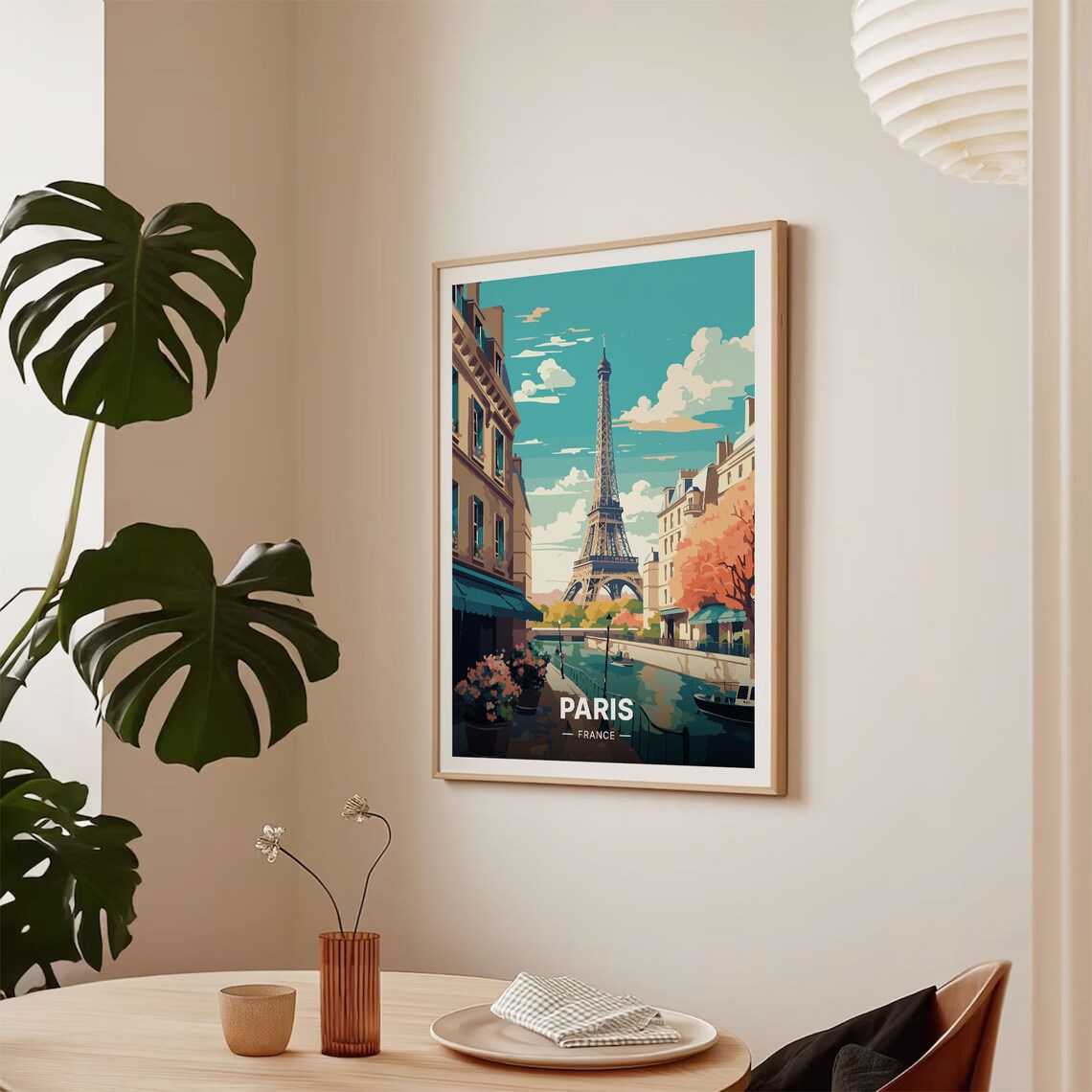 Paris Travel Poster, France Travel Decor - Image 2