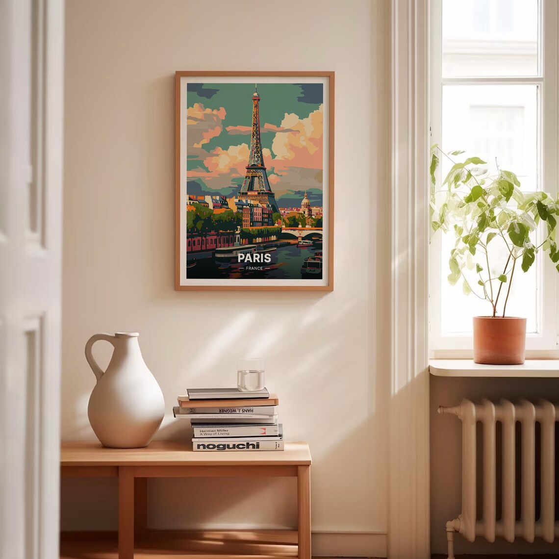 Paris Eiffel Tower Home Decor Travel Poster - Image 4