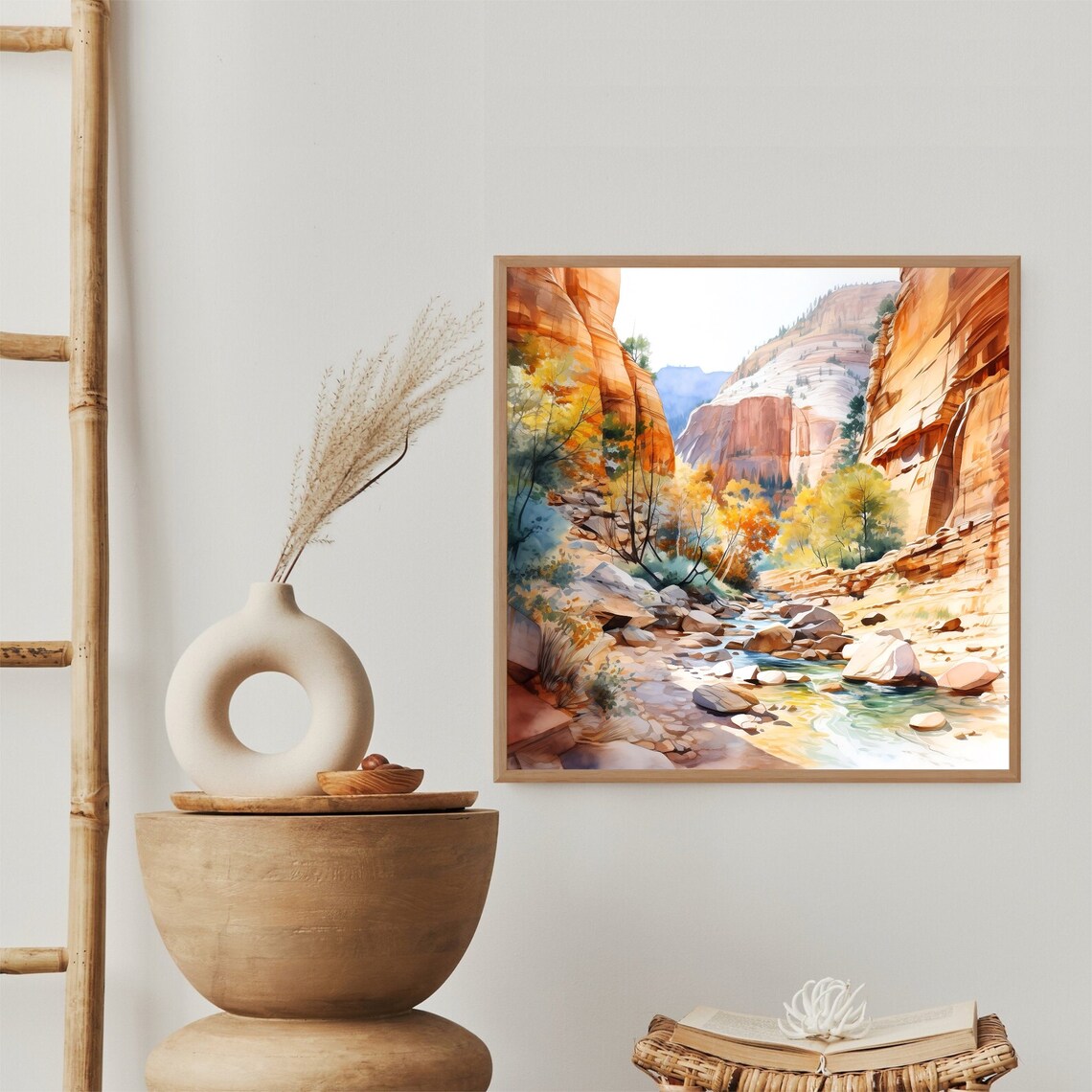 Zion National Park - Scenic Landscape Art Print - Image 2