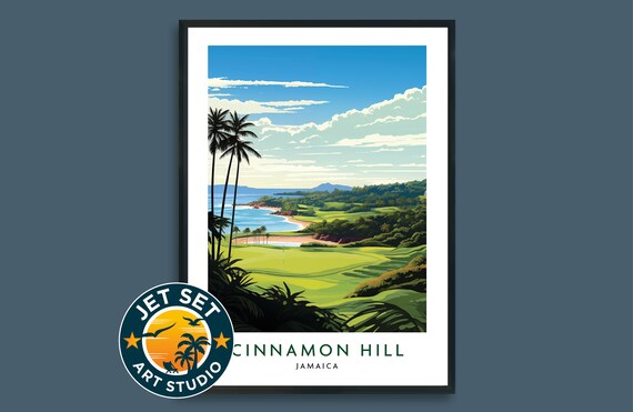 Cinnamon Hill Golf Course Travel Poster, Montego Bay