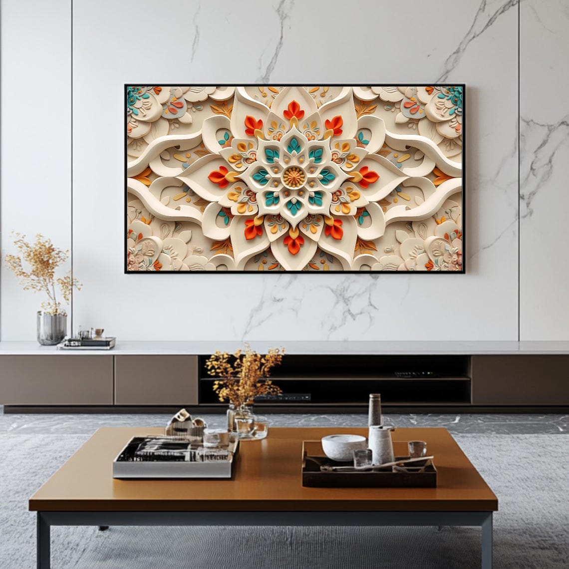 Islamic Mandala Art for Frame TV - Image 2