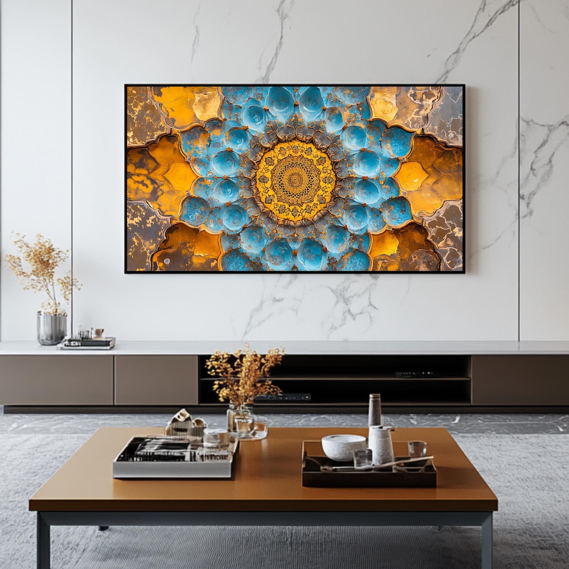 Islamic Mandala Art, Geometric Islamic Design - Image 2
