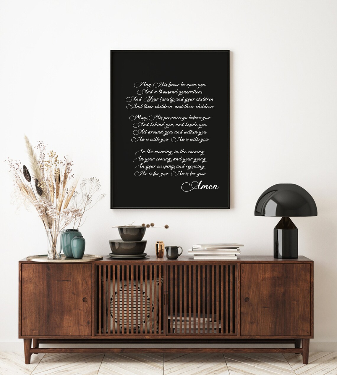 The Blessing Song Lyrics Kari Jobe May His Favor Be Upon You Faith Poster - Image 4