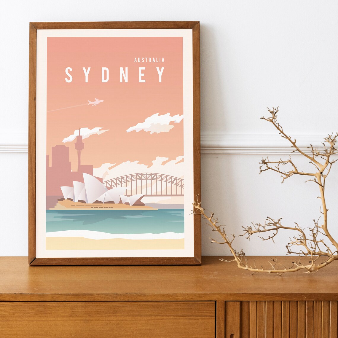Sydney Australia Travel Poster, Gallery Wall Art - Image 5