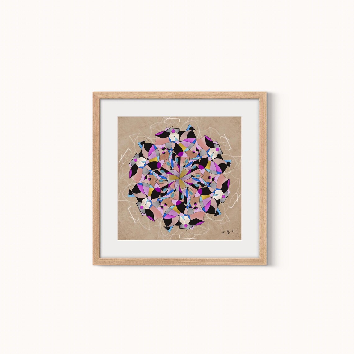 Mandala Meditation Yoga Geometric Pattern Design