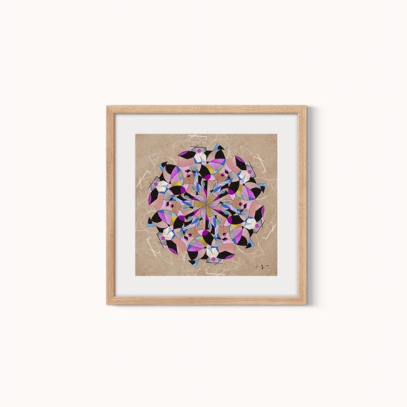 Mandala Meditation Yoga Geometric Pattern Design
