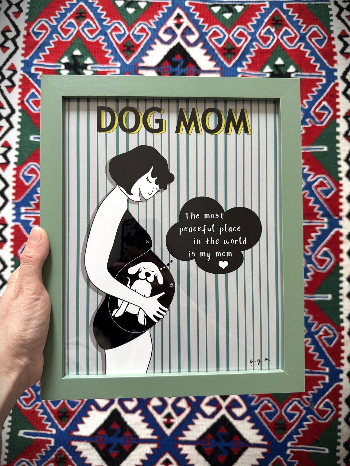 Dog Mom, Dog-Loving Mother Message - Image 2