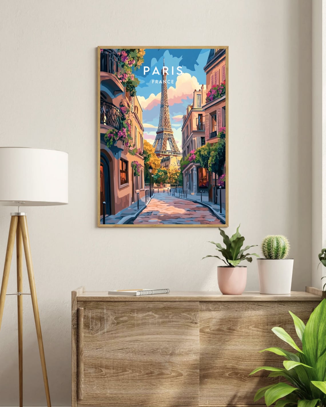 Paris Travel Poster, France Europe Wall Art - Image 3