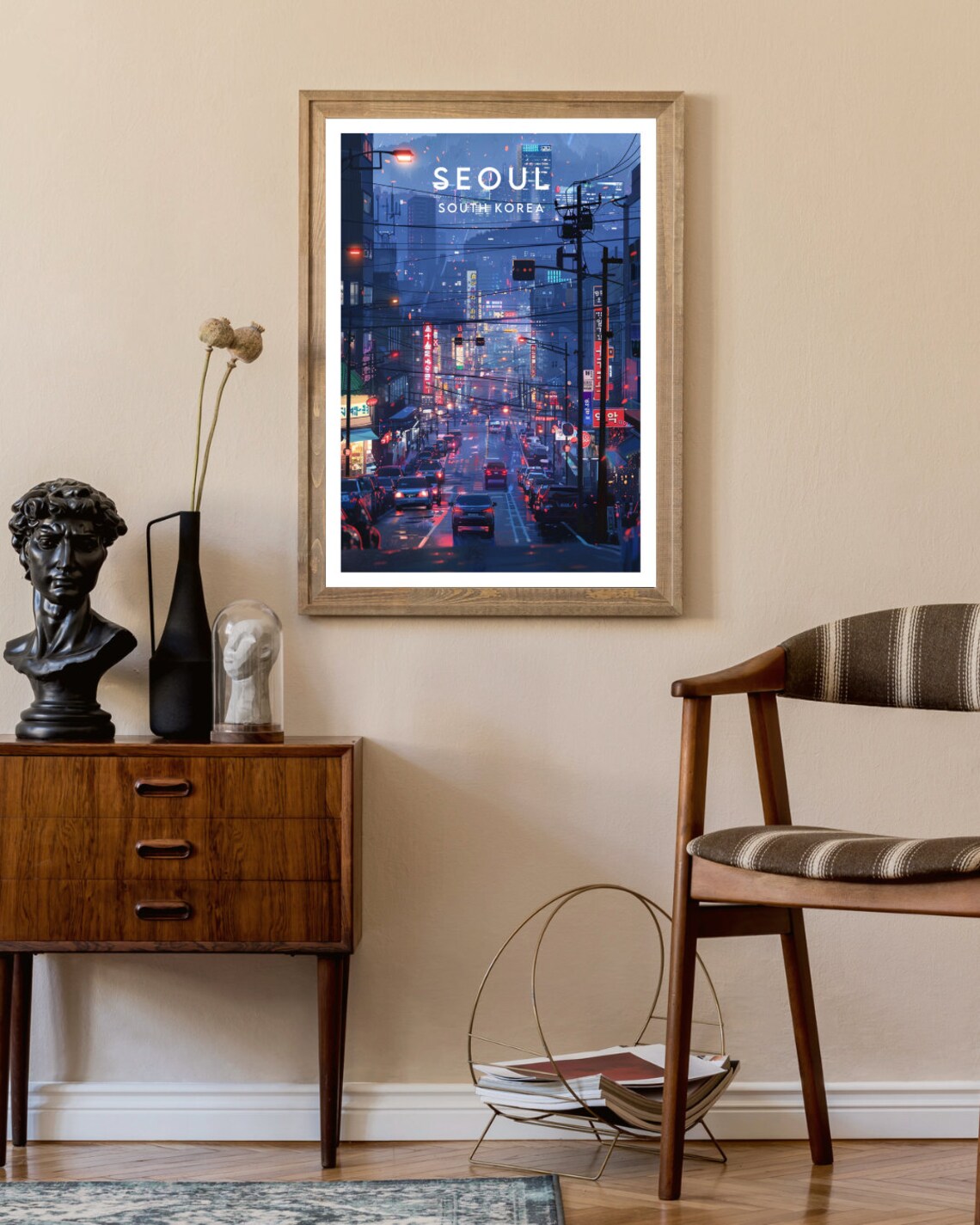 Seoul South Korea Travel Poster - Image 2